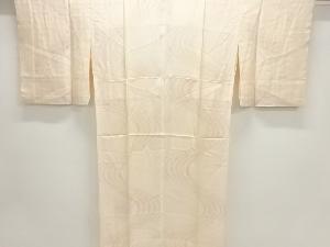 流水模様織出し単衣長襦袢